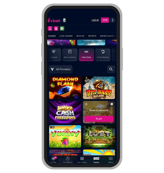 Vbet Slots
