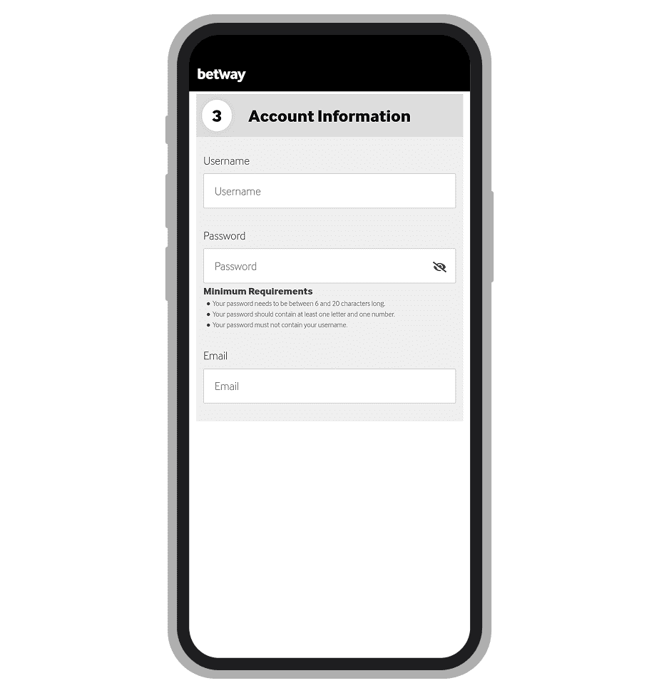 Betway Account Information