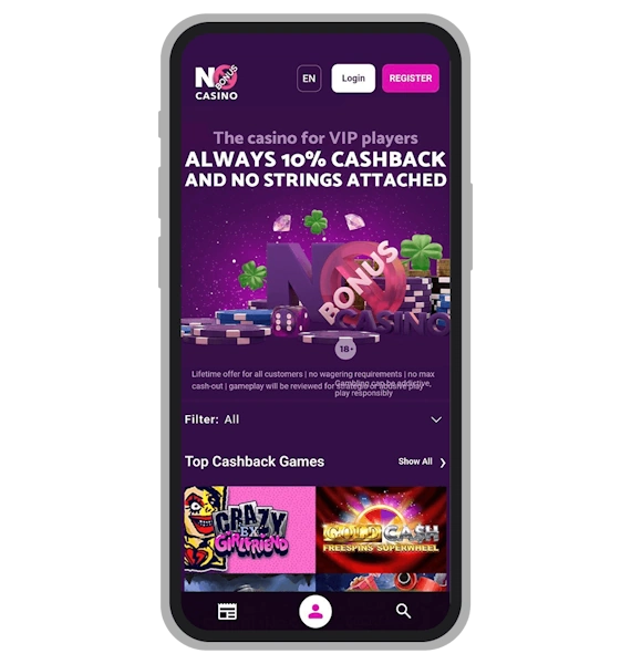  No Bonus Casino Registration: Step 1