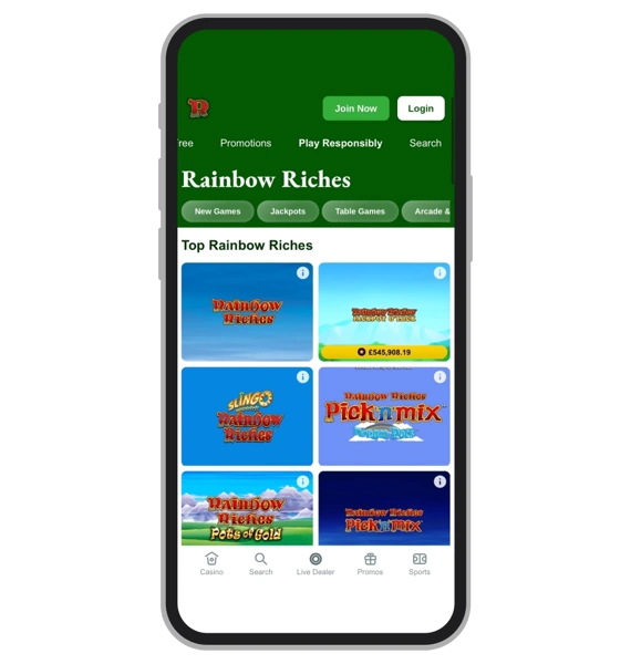 Rainbow Riches Slots