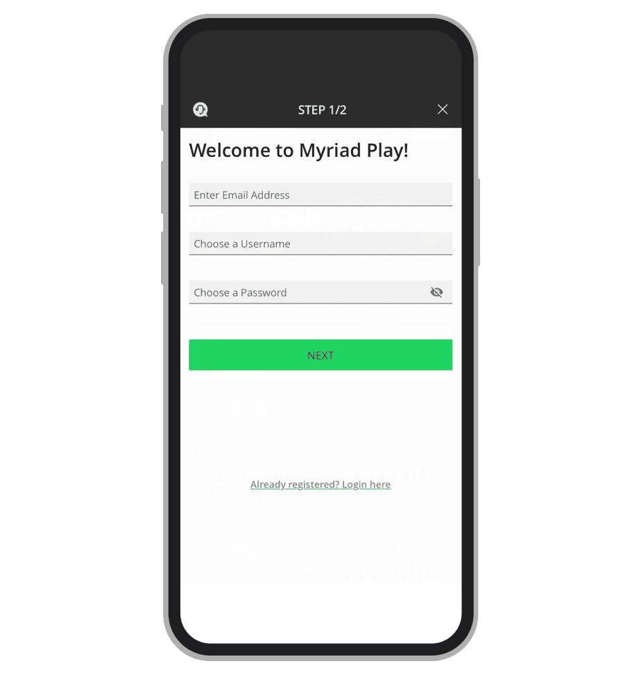 Myriad Play Registration 2