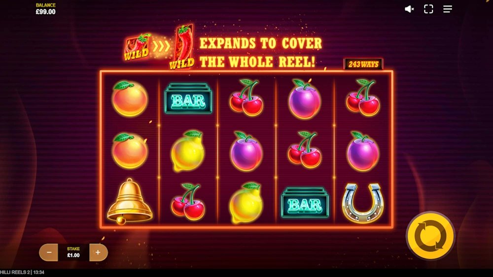 Wild Hot Chilli Reels 2