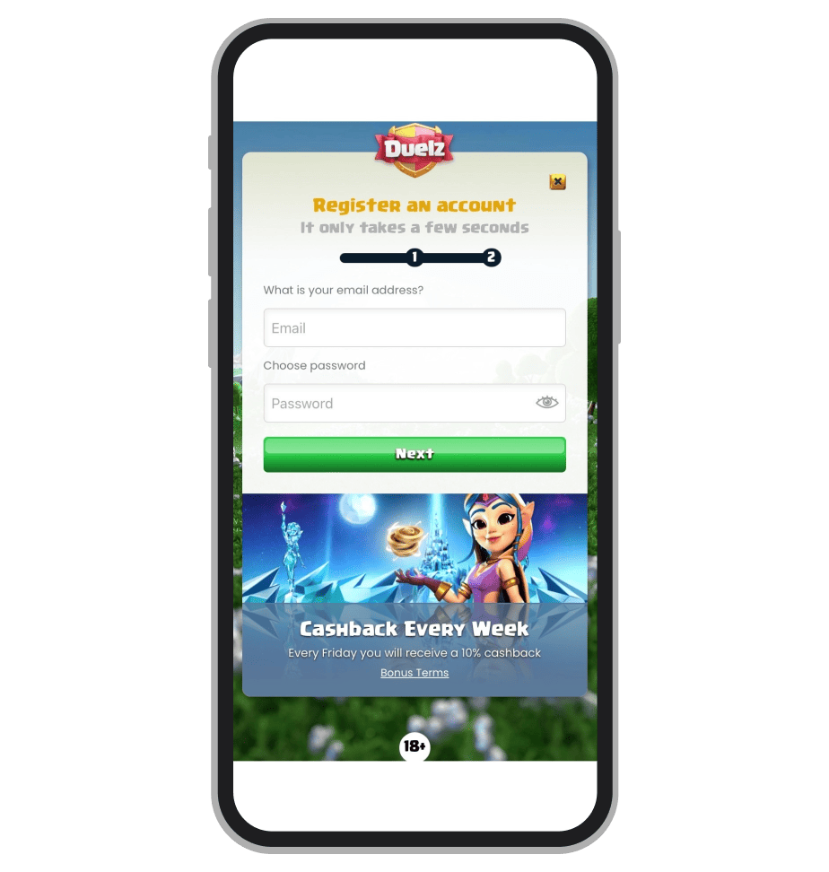 Sign Up 2 Duelz