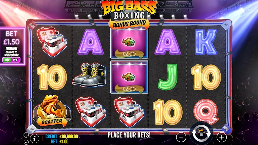 Big Bass Boxing Bonus Round