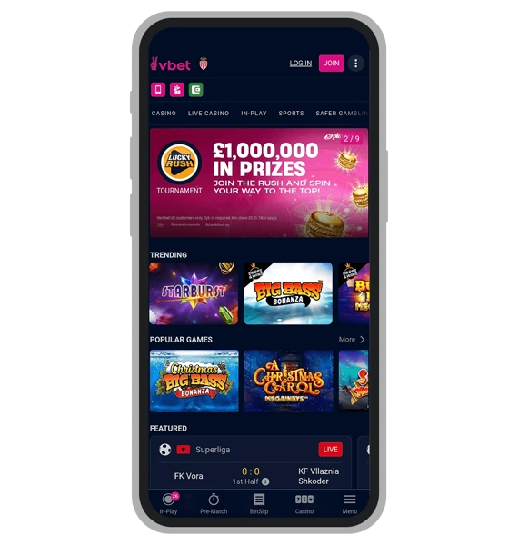 Vbet Home Page