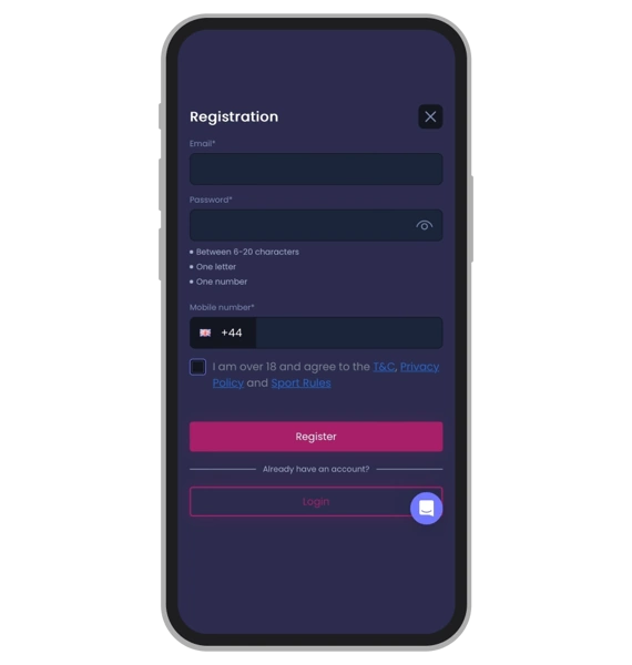 Sign Up 2