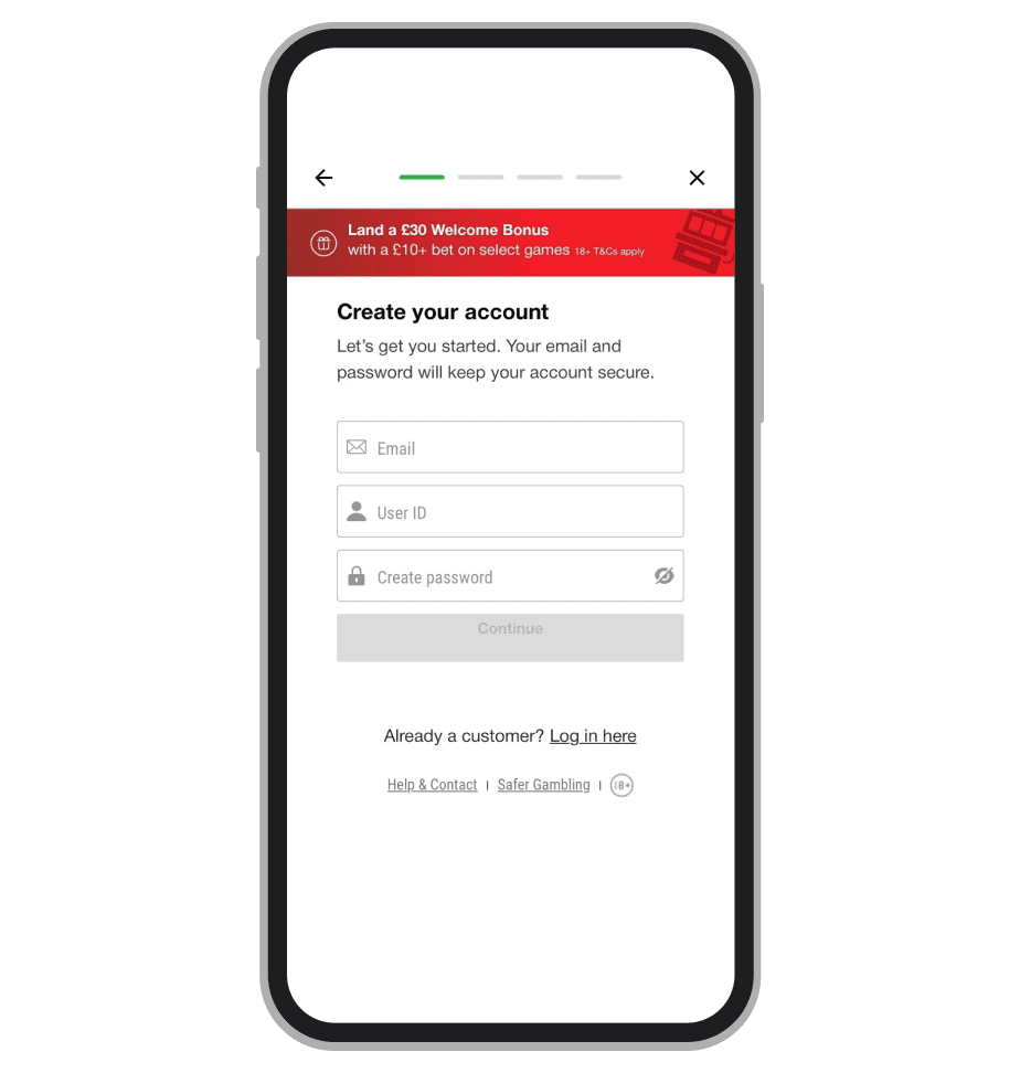 Ladbrokes Sign-Up 2