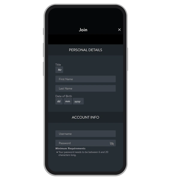 Registration (Personal Data)