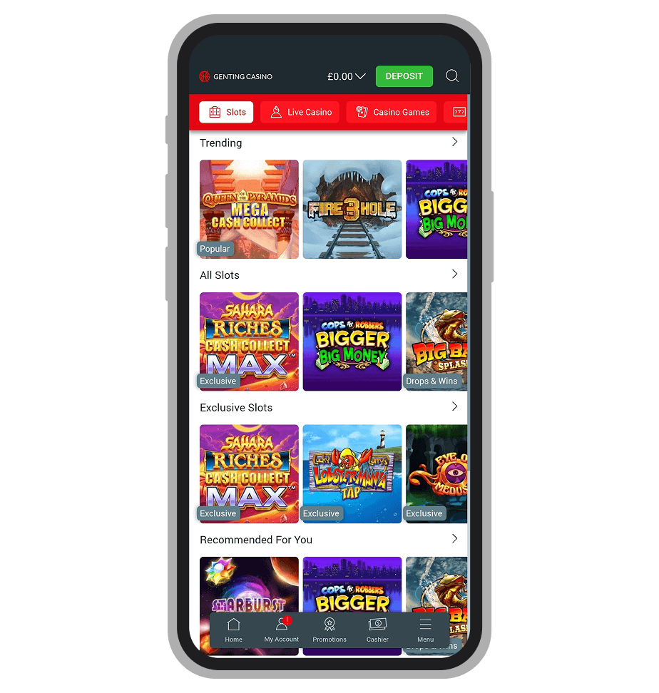 Genting Casino Slots