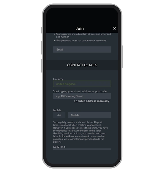 Registration (Address)