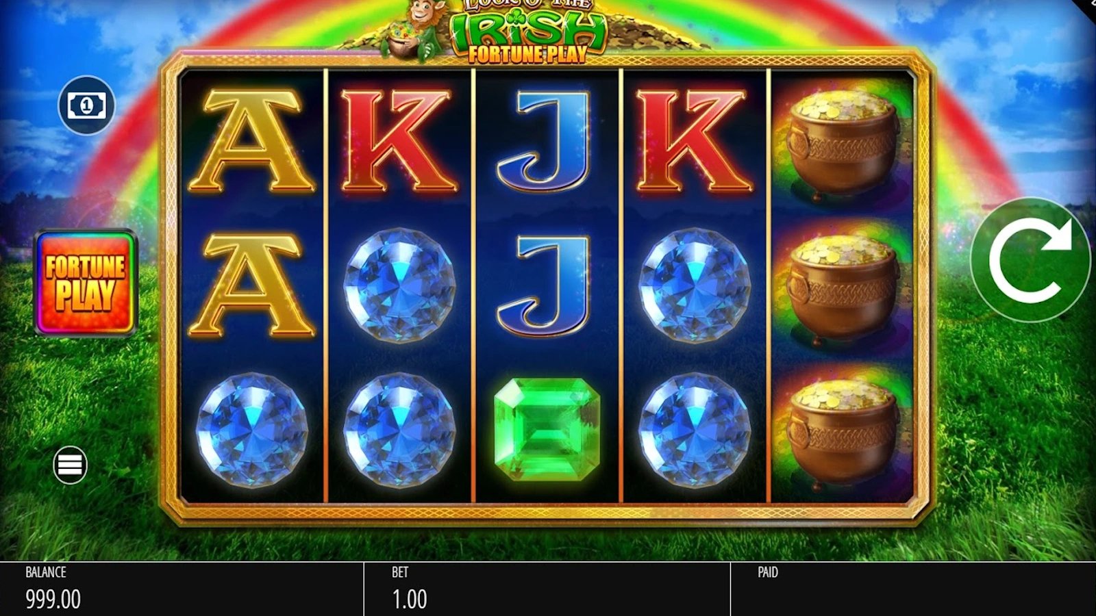 Luck O' The Irish Fortune Play