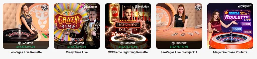 LeoVegas Live Casino